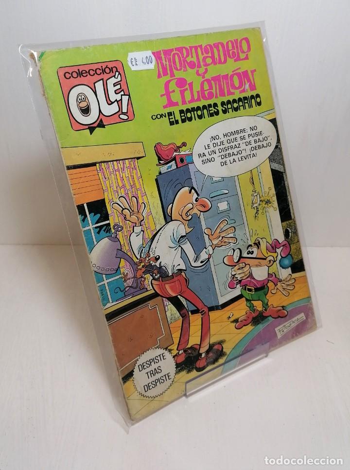 C&oacute;mics: Colecci&oacute;n ole: Mortadelo y Filem&oacute;n con el botones sacarino ediciones B - Foto 1