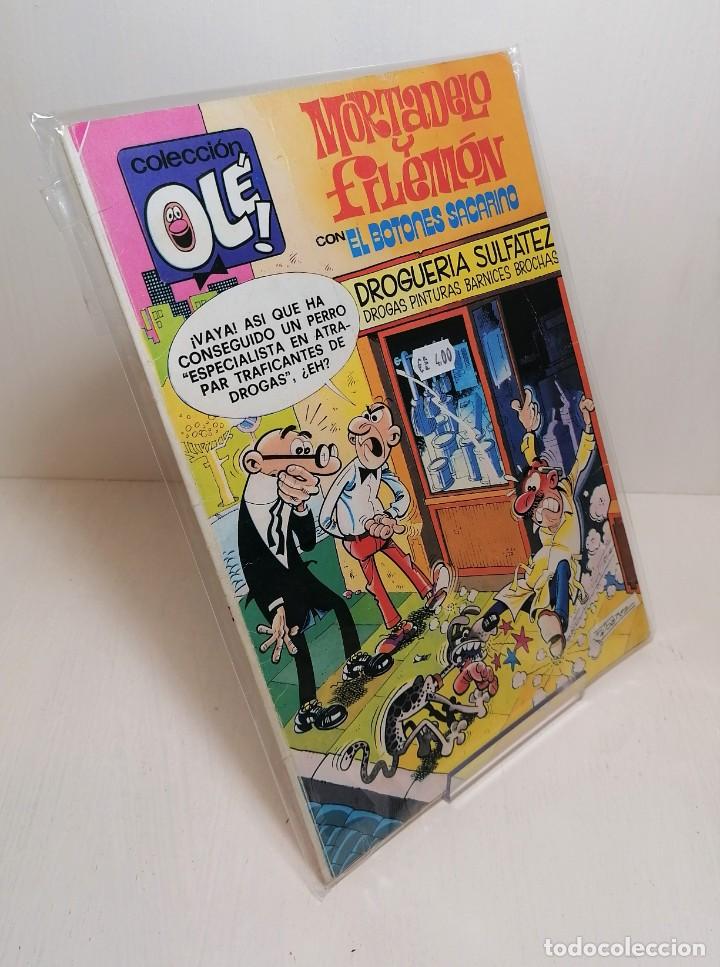 C&oacute;mics: Colecci&oacute;n ole: Mortadelo y Filem&oacute;n con el botones sacarino ediciones B - Foto 1