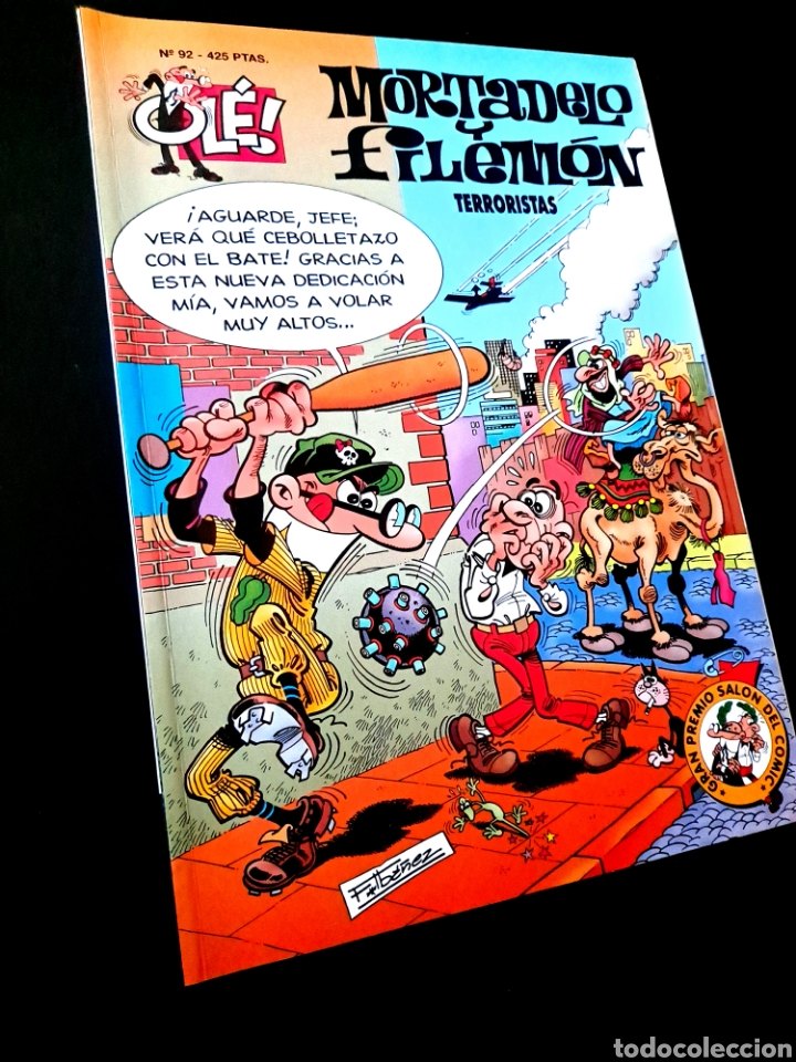 C&oacute;mics: EXCELENTE ESTADO 2&deg; SEGUNDA EDICION MORTADELO Y FILEMON 92 EDICIONES B - Foto 1