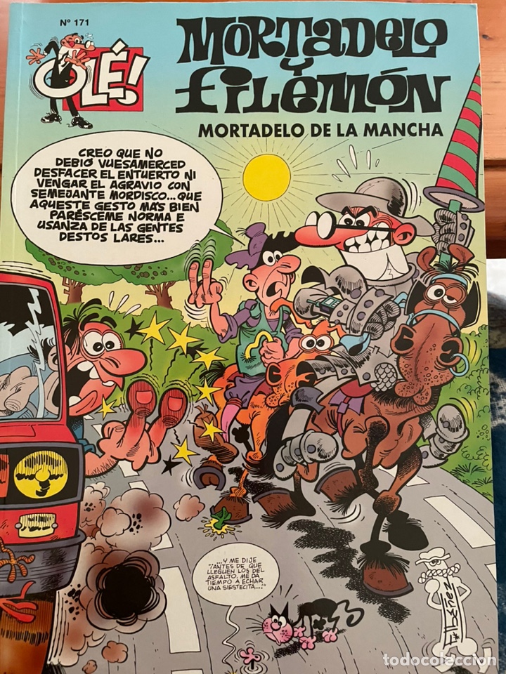 Comics: MORTADELO Y FILEM&Oacute;N. Ole! N&uacute;m 171. Mortadelo de La Mancha