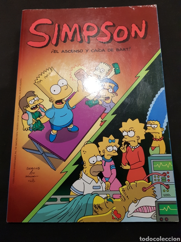 C&oacute;mics: PEDIDO M&Iacute;NIMO 10&euro; + ENV&Iacute;O Simpson. El ascenso y ca&iacute;da de Bart. Ediciones B. 2004 - Foto 1