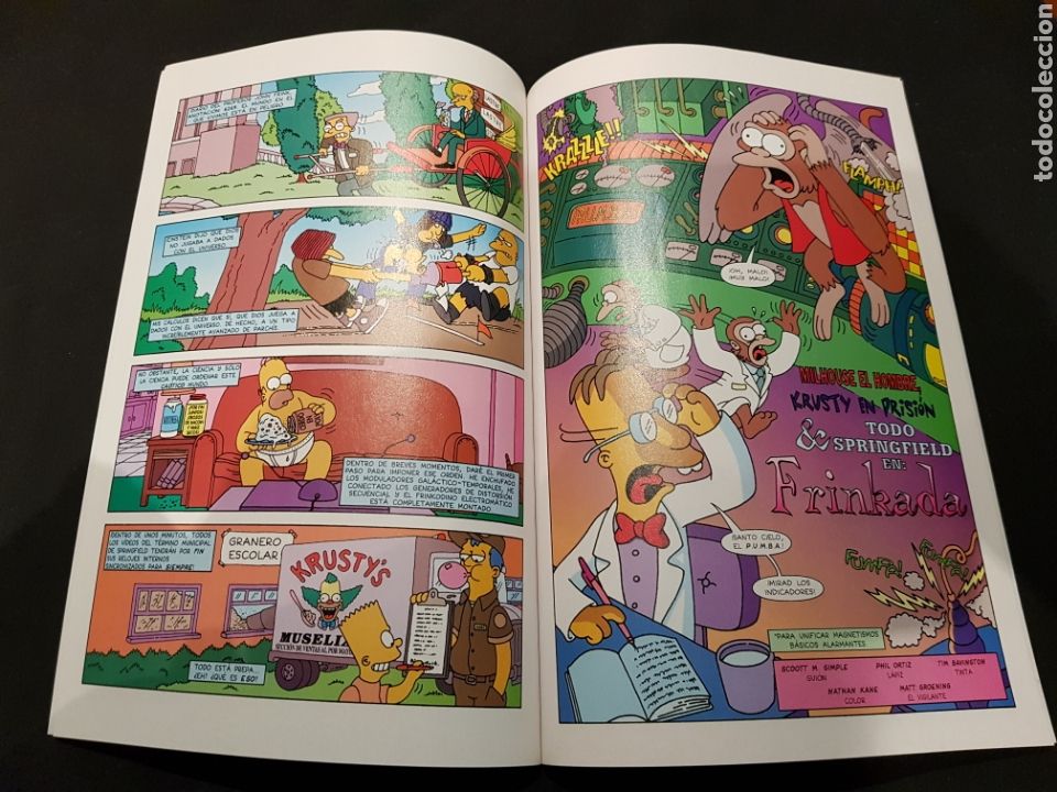 C&oacute;mics: PEDIDO M&Iacute;NIMO 10&euro; + ENV&Iacute;O Simpson. Rimas y ri&ntilde;as. Ediciones B. 2004 - Foto 4