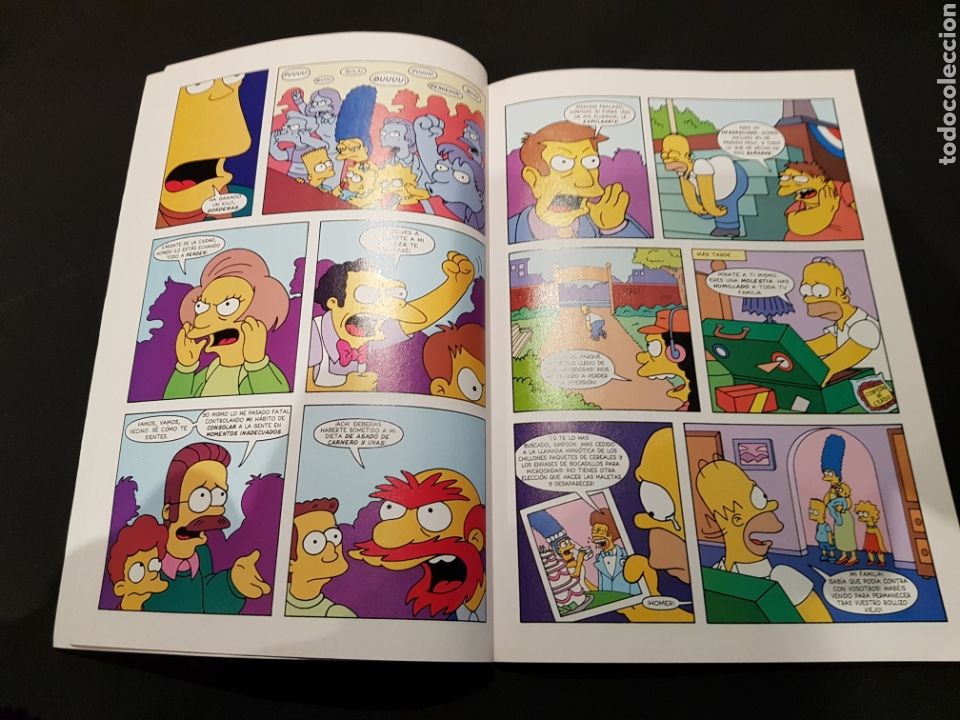 C&oacute;mics: PEDIDO M&Iacute;NIMO 10&euro; + ENV&Iacute;O Simpson. Cuesti&oacute;n de grasa. Ediciones B. 2004 - Foto 4
