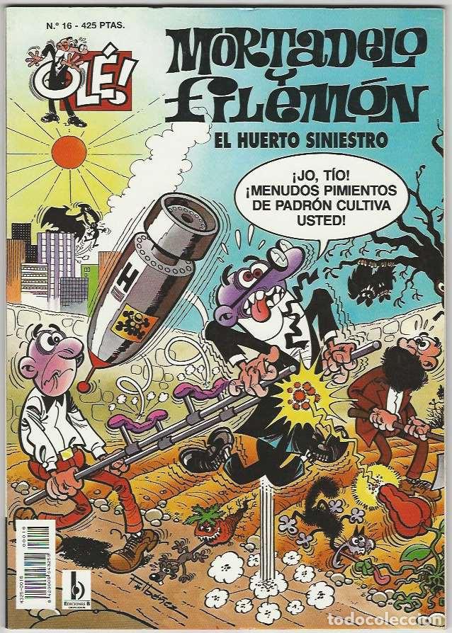 C&oacute;mics: Ediciones B. Colecci&oacute;n Ol&eacute; Mortadelo y Filem&oacute;n. 16 - Foto 1