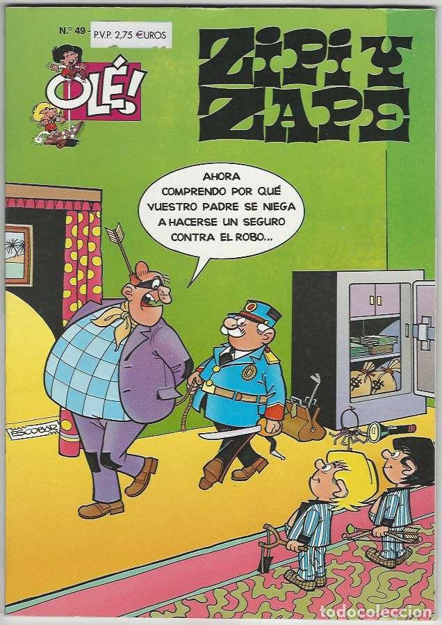 C&oacute;mics: Ediciones B. Ol&eacute;. Zipi y Zape. 49. Con relieve. - Foto 1