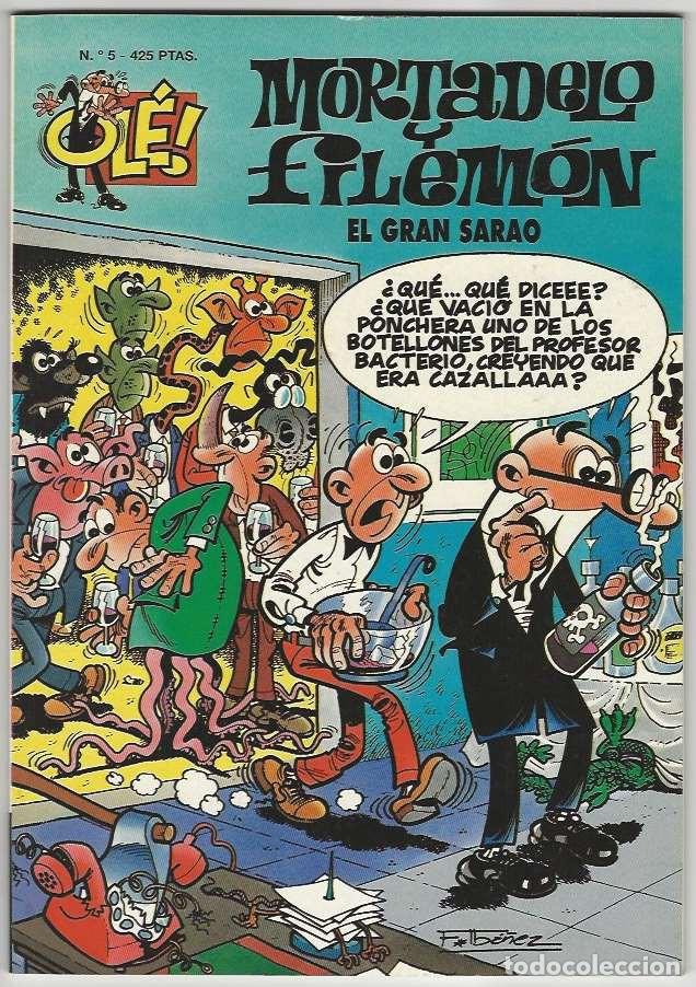 C&oacute;mics: Ediciones B. Colecci&oacute;n Ol&eacute; Mortadelo y Filem&oacute;n. 5 - Foto 1