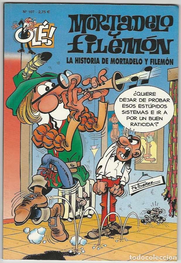 C&oacute;mics: Ediciones B. Colecci&oacute;n Ol&eacute; Mortadelo y Filem&oacute;n. 107 - Foto 1