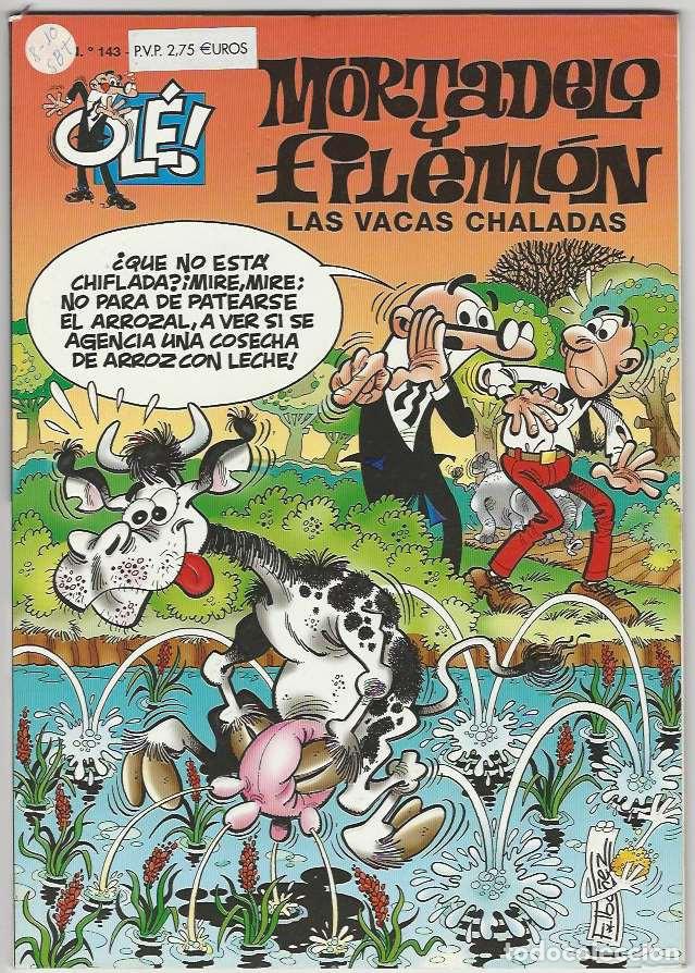 C&oacute;mics: Ediciones B. Colecci&oacute;n Ol&eacute;. Mortadelo y Filem&oacute;n. Con relieve. 143. Primera edici&oacute;n. - Foto 1
