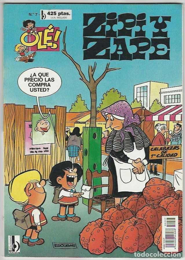 C&oacute;mics: Ediciones B. Ol&eacute;. Zipi y Zape. 7. Con relieve. - Foto 1
