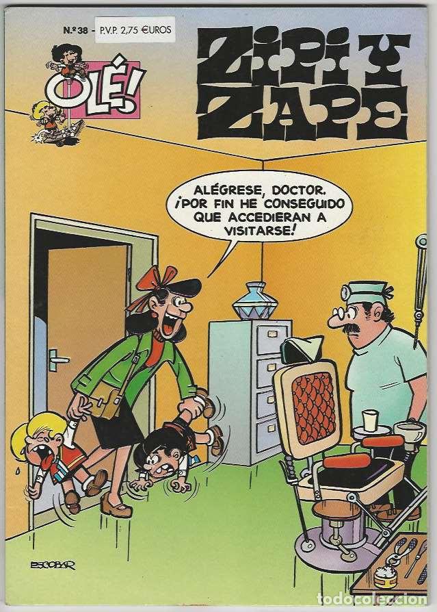 C&oacute;mics: Ediciones B. Ol&eacute;. Zipi y Zape. 38. Con relieve. - Foto 1