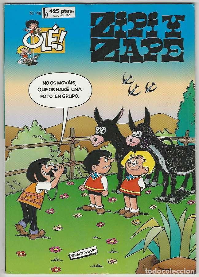 C&oacute;mics: Ediciones B. Ol&eacute;. Zipi y Zape. 48. Con relieve. - Foto 1