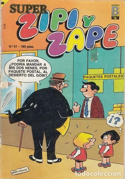 C&oacute;mics: SUPER ZIPI Y ZAPE - N&ordm; 31 - EDICIONES B - Foto 1