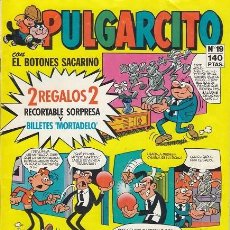 Cómics: PULGARCITO Nº 19 - EDICIONES B - BILLETES RECORTADOS