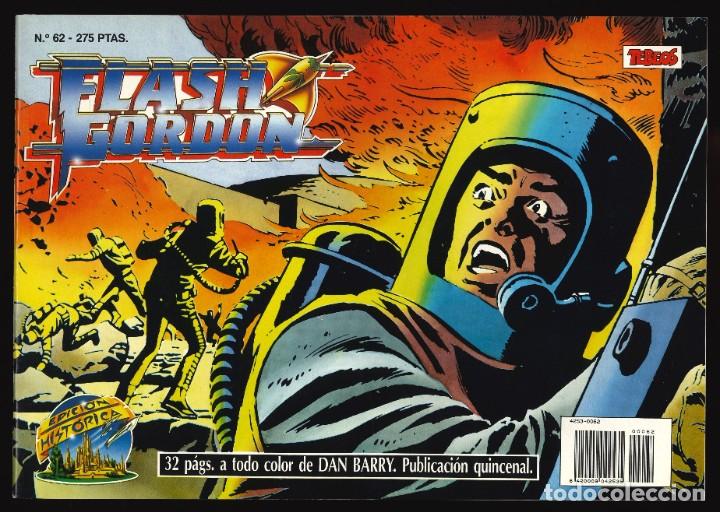 C&oacute;mics: FLASH GORDON (EDICI&Oacute;N HIST&Oacute;RICA) - EDICIONES B / N&Uacute;MERO 62 - Foto 1