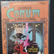 Cómics: LAS CRÓNICAS DE CORUM #4 - MICHAEL MOORCOCK-1988 - FIRST COMICS - TEBEOS S.A-VFN-BOLSA & BACKBOARD