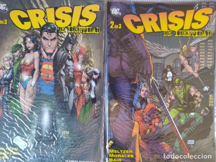 C&oacute;mics: CRISIS DE IDENTIDAD (OBRA COMPLETA 3 TOMOS)-DC-ECC-NM-BOLSA - Foto 1