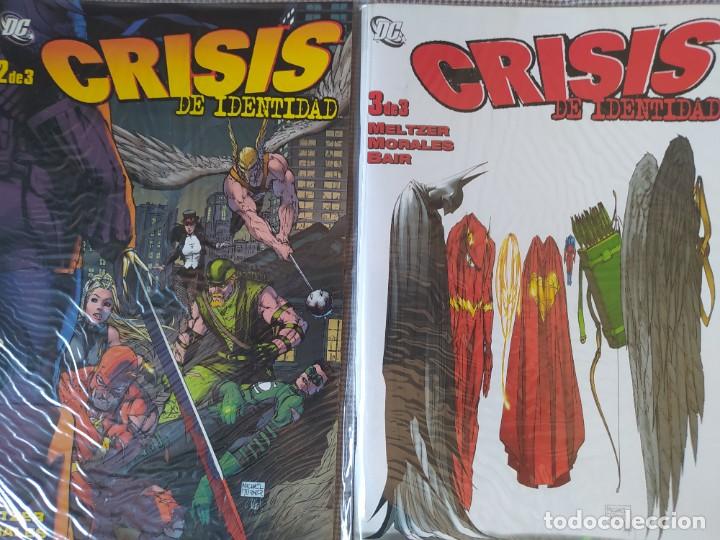 C&oacute;mics: CRISIS DE IDENTIDAD (OBRA COMPLETA 3 TOMOS)-DC-ECC-NM-BOLSA - Foto 2
