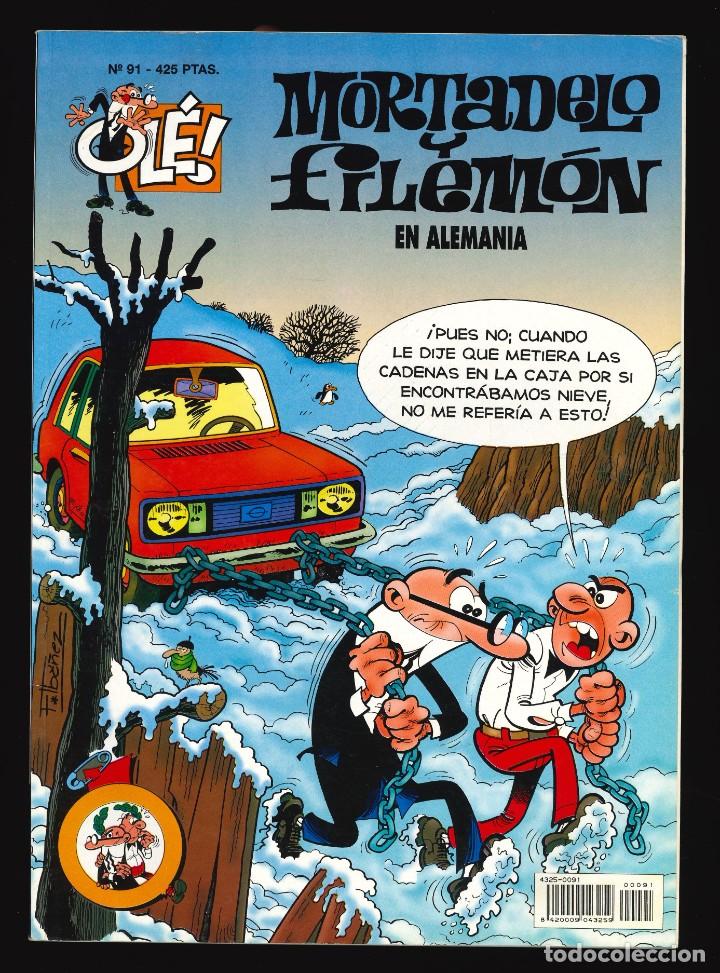 C&oacute;mics: MORTADELO Y FILEM&Oacute;N - EDICIONES B / N&Uacute;MERO 91 (2&ordf; EDICI&Oacute;N) 2000 - Foto 1