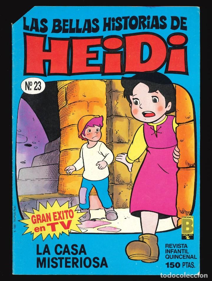 C&oacute;mics: LAS BELLAS HISTORIAS DE HEIDI - EDICIONES B / N&Uacute;MERO 23 - Foto 1