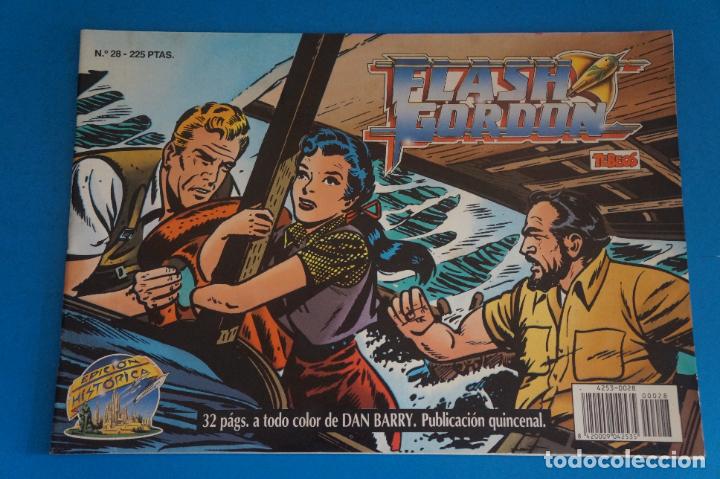 C&oacute;mics: C&Oacute;MIC DE FLASH GORDON A&Ntilde;O 1988 N&ordm; 28 EDICI&Oacute;N HIST&Oacute;RICA DE EDICIONES B S.A - Foto 1