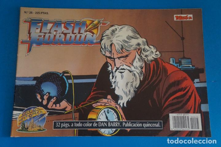 C&oacute;mics: C&Oacute;MIC DE FLASH GORDON A&Ntilde;O 1988 N&ordm; 25 EDICI&Oacute;N HIST&Oacute;RICA DE EDICIONES B S.A - Foto 1
