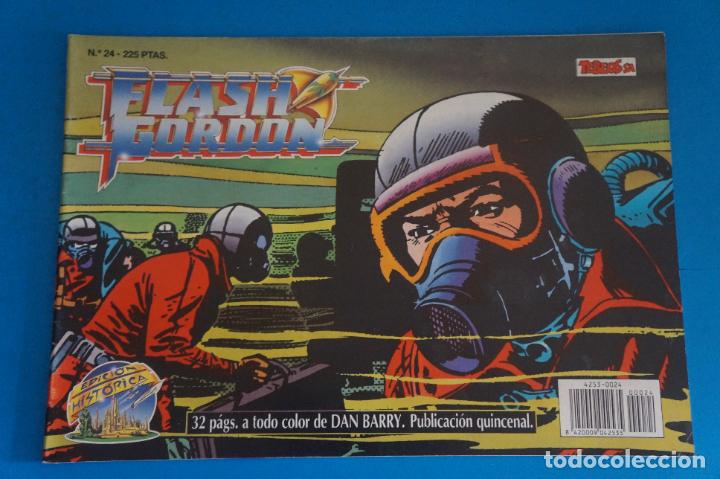 C&oacute;mics: C&Oacute;MIC DE FLASH GORDON A&Ntilde;O 1988 N&ordm; 24 EDICI&Oacute;N HIST&Oacute;RICA DE EDICIONES B S.A - Foto 1