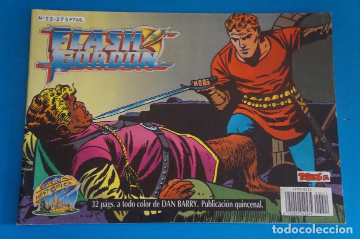 C&oacute;mics: C&Oacute;MIC DE FLASH GORDON A&Ntilde;O 1988 N&ordm; 22 EDICI&Oacute;N HIST&Oacute;RICA DE EDICIONES B S.A - Foto 1