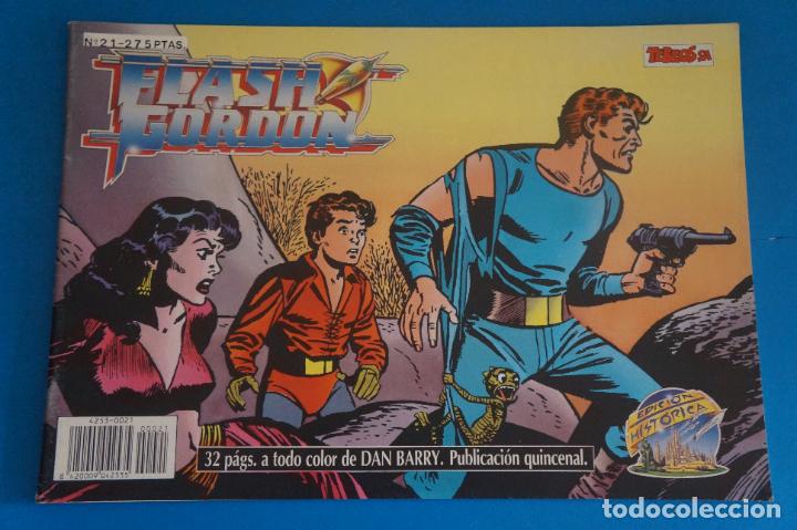 C&oacute;mics: C&Oacute;MIC DE FLASH GORDON A&Ntilde;O 1988 N&ordm; 21 EDICI&Oacute;N HIST&Oacute;RICA DE EDICIONES B S.A - Foto 1