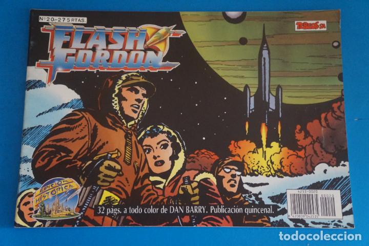 C&oacute;mics: C&Oacute;MIC DE FLASH GORDON A&Ntilde;O 1988 N&ordm; 20 EDICI&Oacute;N HIST&Oacute;RICA DE EDICIONES B S.A - Foto 1