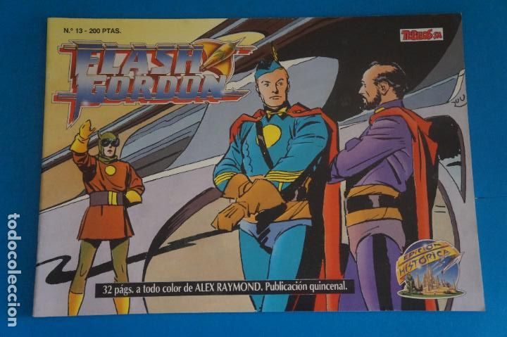 C&oacute;mics: C&Oacute;MIC DE FLASH GORDON A&Ntilde;O 1988 N&ordm; 13 EDICI&Oacute;N HIST&Oacute;RICA DE EDICIONES B S.A - Foto 1
