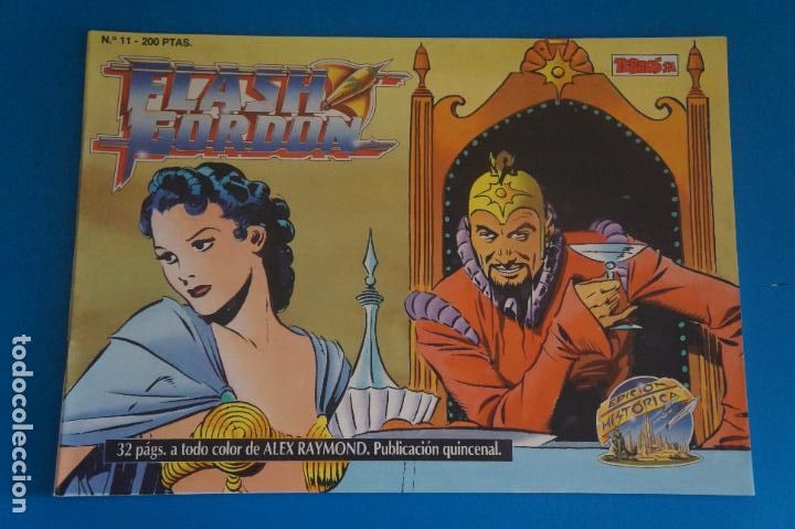 C&oacute;mics: C&Oacute;MIC DE FLASH GORDON A&Ntilde;O 1988 N&ordm; 11 EDICI&Oacute;N HIST&Oacute;RICA DE EDICIONES B S.A - Foto 1