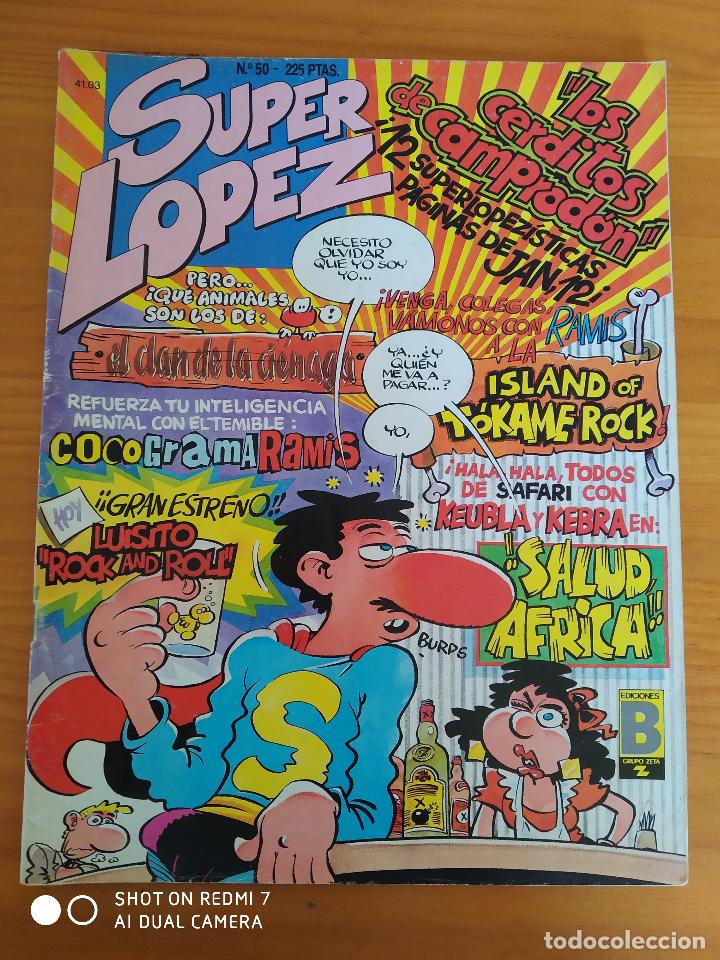 C&oacute;mics: SUPER LOPEZ N&ordm; 50 - EDICIONES B (C) - Foto 1