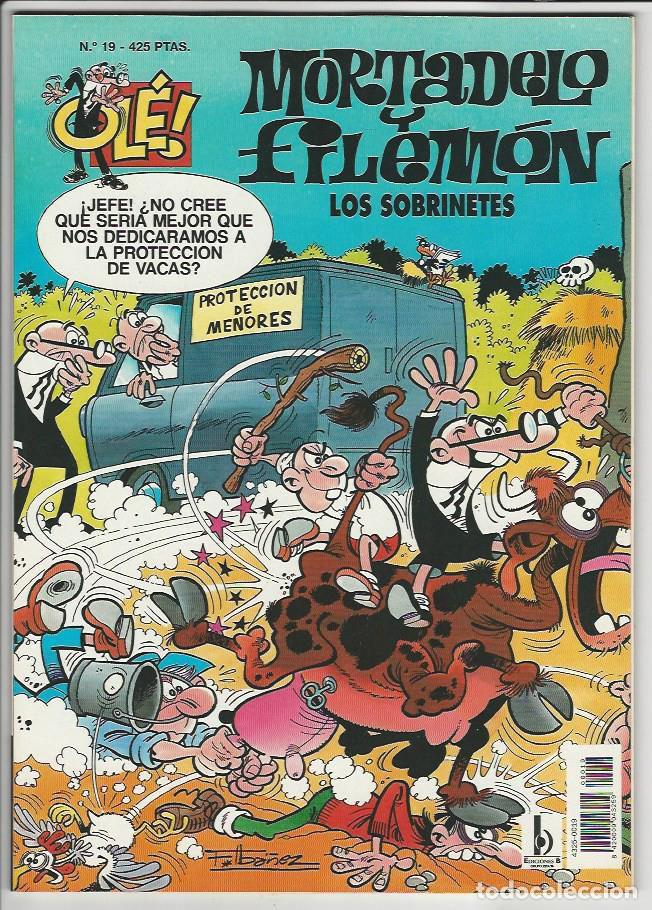 C&oacute;mics: Ediciones B. Colecci&oacute;n Ol&eacute; Mortadelo y Filem&oacute;n. 19 - Foto 1