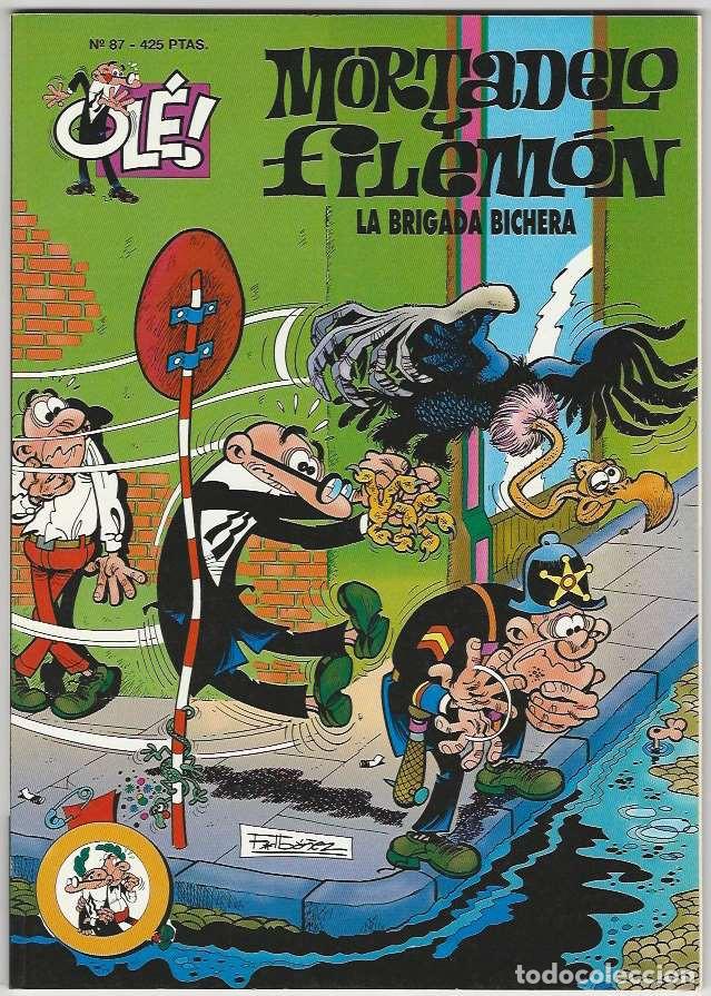 C&oacute;mics: Ediciones B. Colecci&oacute;n Ol&eacute; Mortadelo y Filem&oacute;n. 87 - Foto 1