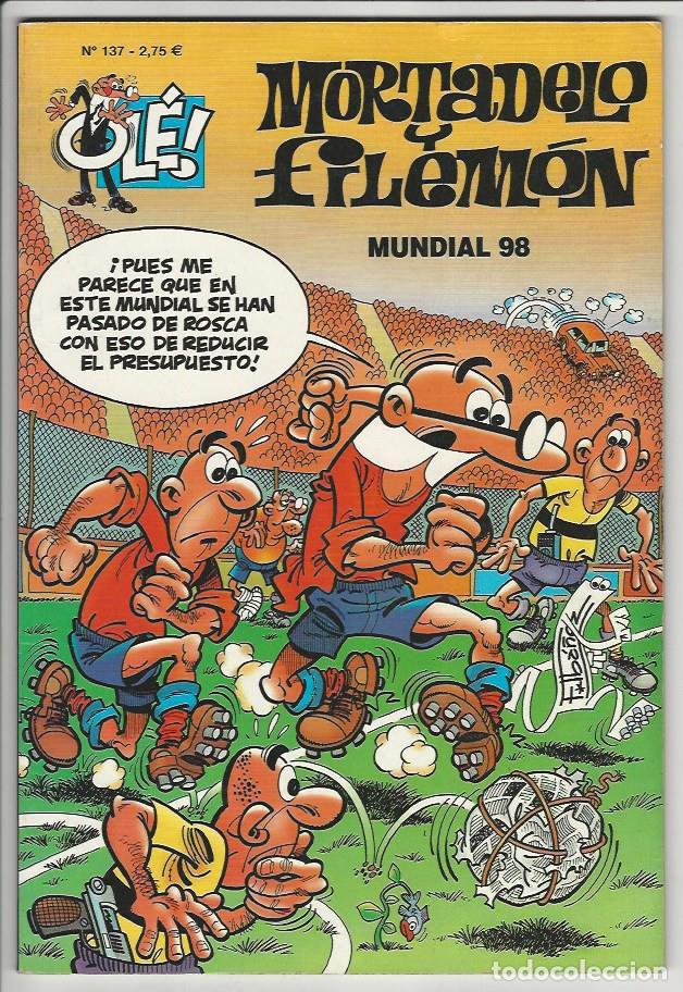 C&oacute;mics: Ediciones B. Colecci&oacute;n Ol&eacute; Mortadelo y Filem&oacute;n. 137 - Foto 1