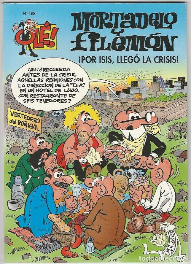 C&oacute;mics: Ediciones B. Colecci&oacute;n Ol&eacute; Mortadelo y Filem&oacute;n. 185 - Foto 1