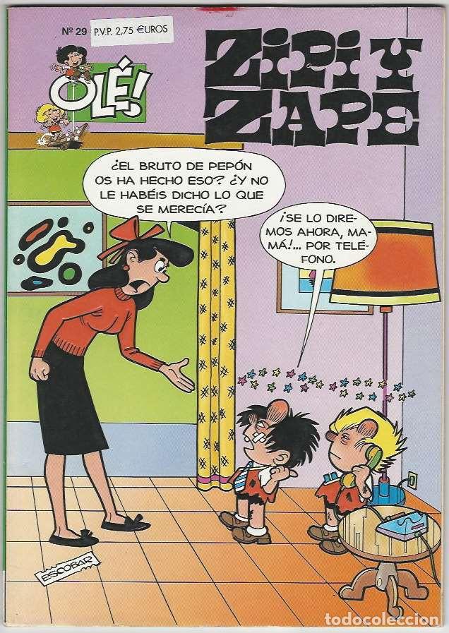C&oacute;mics: Ediciones B. Ol&eacute;. Zipi y Zape. 29. Con relieve. - Foto 1