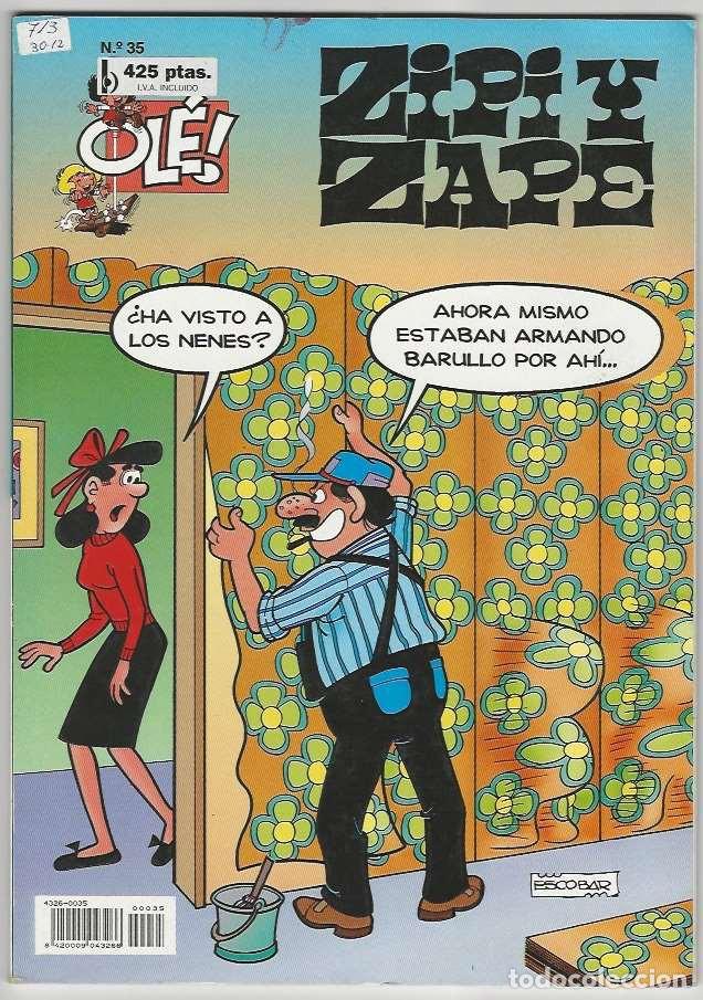 C&oacute;mics: Ediciones B. Ol&eacute;. Zipi y Zape. 35. Con relieve. - Foto 1