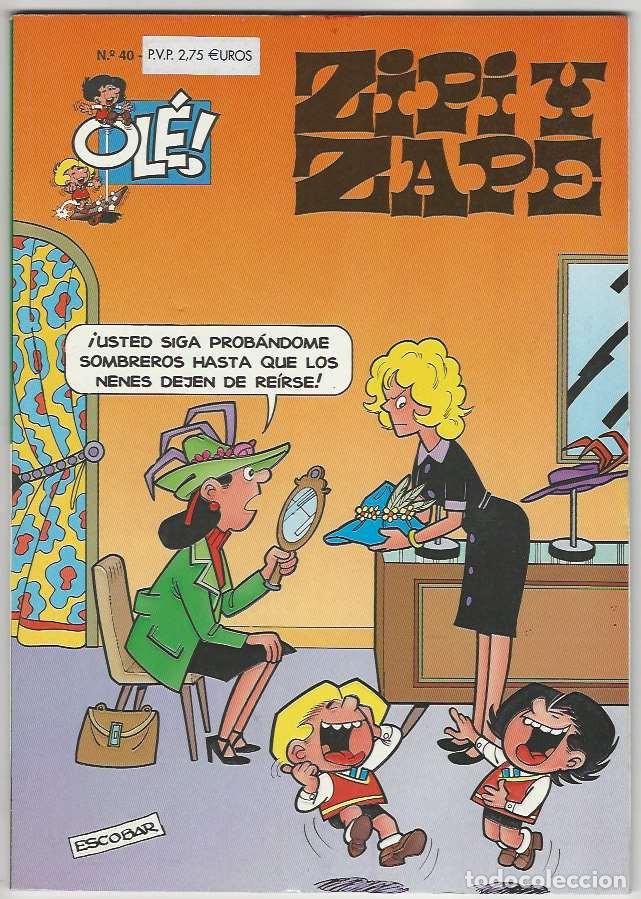 C&oacute;mics: Ediciones B. Ol&eacute;. Zipi y Zape. 40. Con relieve. - Foto 1
