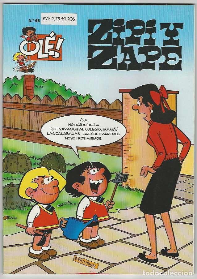 C&oacute;mics: Ediciones B. Ol&eacute;. Zipi y Zape. 65. Sin relieve. - Foto 1