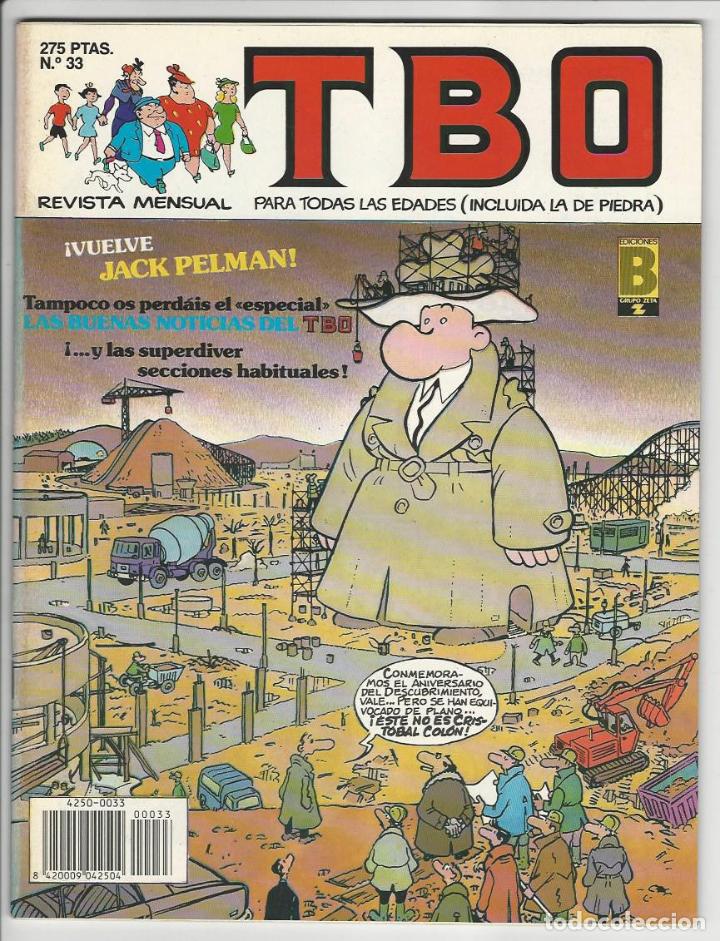 C&oacute;mics: Ediciones B. TBO. 33. - Foto 1