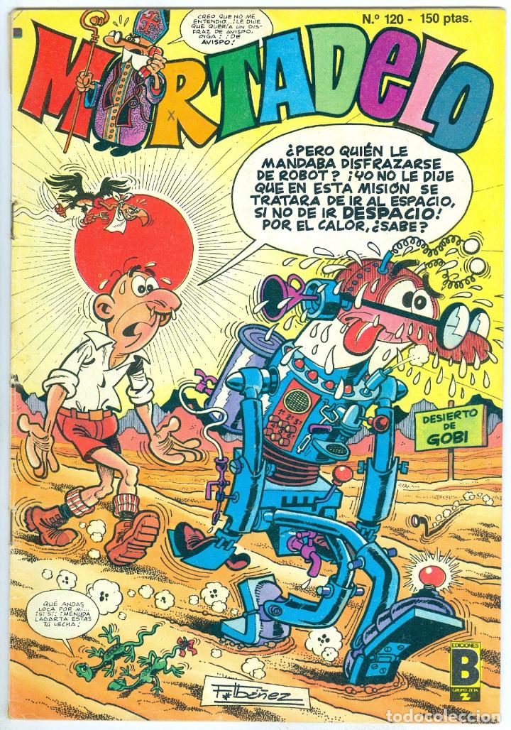 C&oacute;mics: Ediciones B. Mortadelo. 1987. 120. - Foto 1