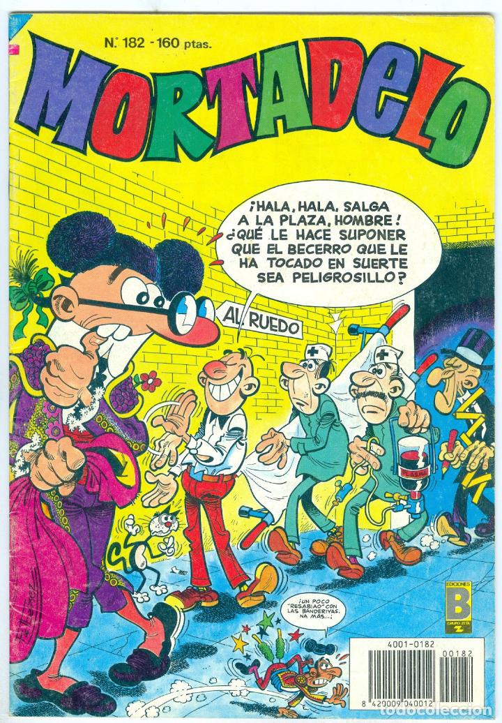 C&oacute;mics: Ediciones B. Mortadelo. 1987. 182. - Foto 1