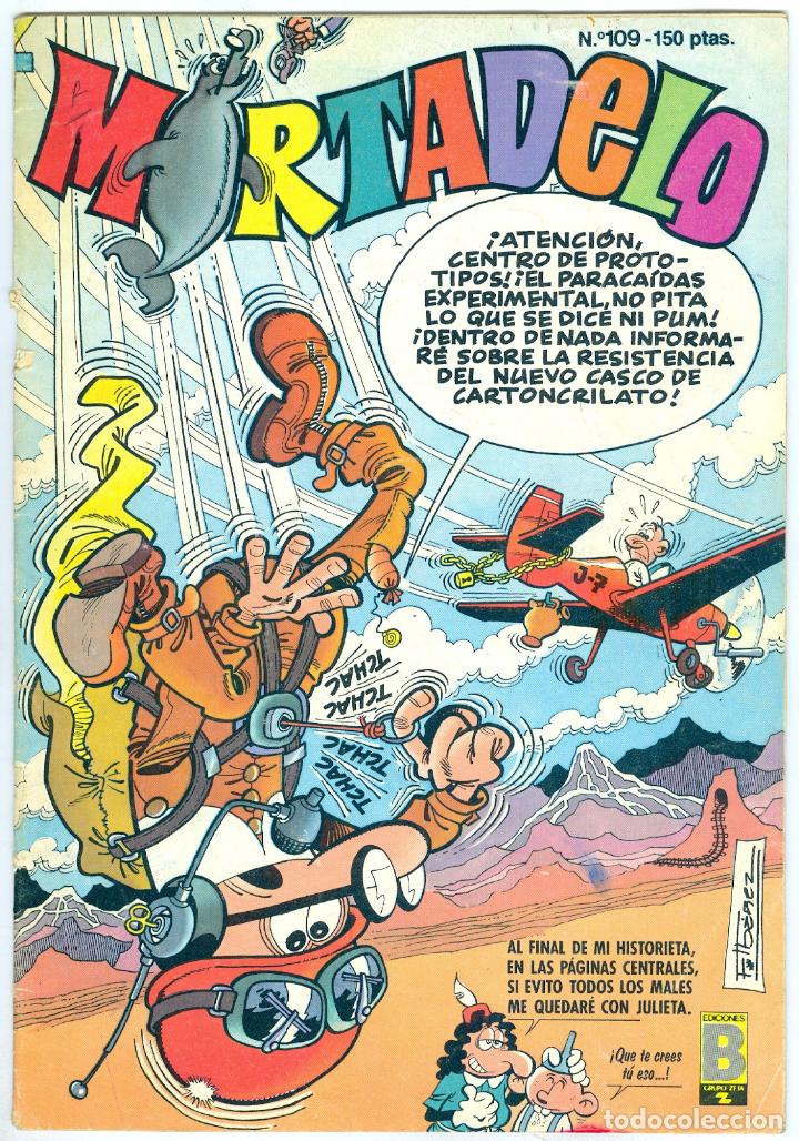 C&oacute;mics: Ediciones B. Mortadelo. 1987. 109. - Foto 1
