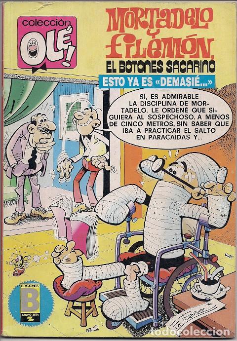 C&oacute;mics: Ediciones B. Ol&eacute;. Mortadelo y Filem&oacute;n. M.227. - Foto 1