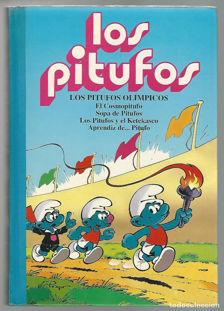 C&oacute;mics: Ediciones B. Ol&eacute;. Los pitufos. Tomo 1. - Foto 1