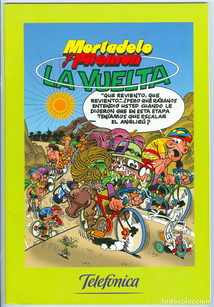 C&oacute;mics: Ediciones B. La vuelta. Mortadelo y Filem&oacute;n. Telefonica. - Foto 1