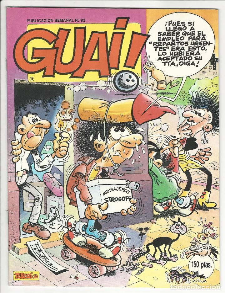 C&oacute;mics: Ediciones b. Tebeos sa. Guai. 93 - Foto 1