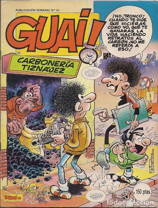 C&oacute;mics: Ediciones b. Tebeos sa. Guai. 92 - Foto 1