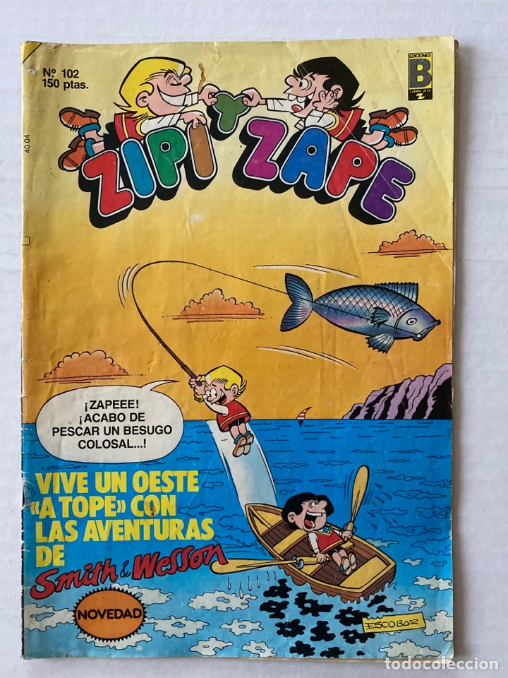 C&oacute;mics: ZIPI Y ZAPE #102 - Ediciones B - Foto 1